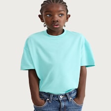 F&F Boys 3-Pack Pure Cotton Short Sleeved T-Shirts in Teal