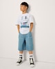 image 2 of F&F Boys Pure Cotton Printed T-Shirt in White