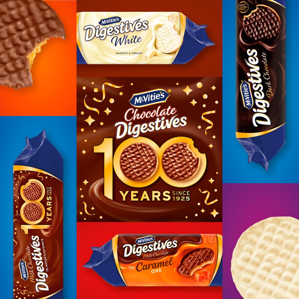 image 1 of Mcvities Dark Chocolate Digestive Twin 2X316g