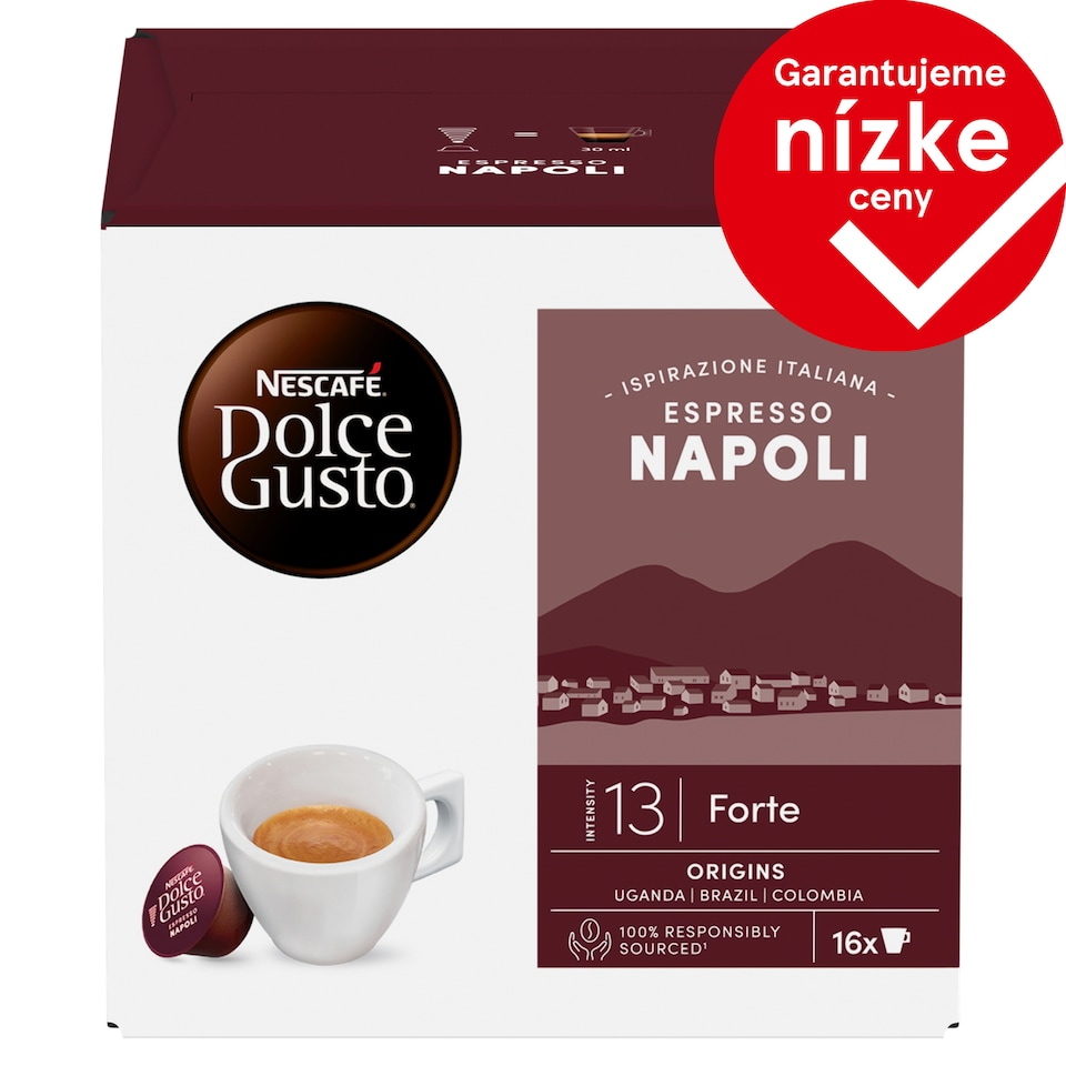 obrázok 1 z NESCAFÉ Dolce Gusto Espresso Napoli - káva v kapsulách - 16 kapsúl v balení