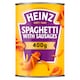 image 1 of Heinz Spaghetti & Sausages In Tomato Sauce 400G