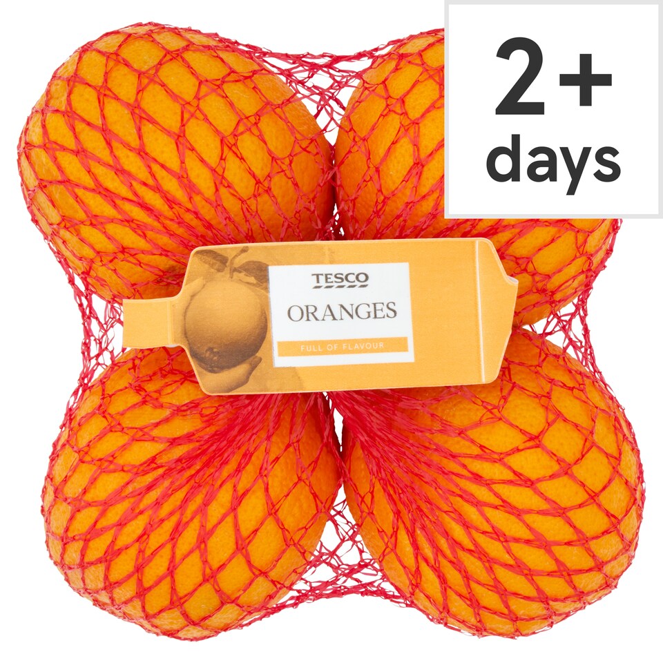 image 1 of Tesco Oranges 4 Pack