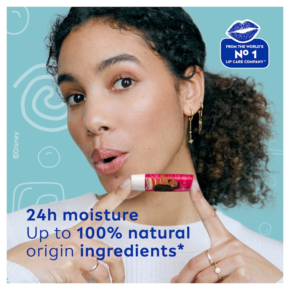 image 1 of NIVEA Disney Moana Watermelon Sorbet Lip Balm 4.8g