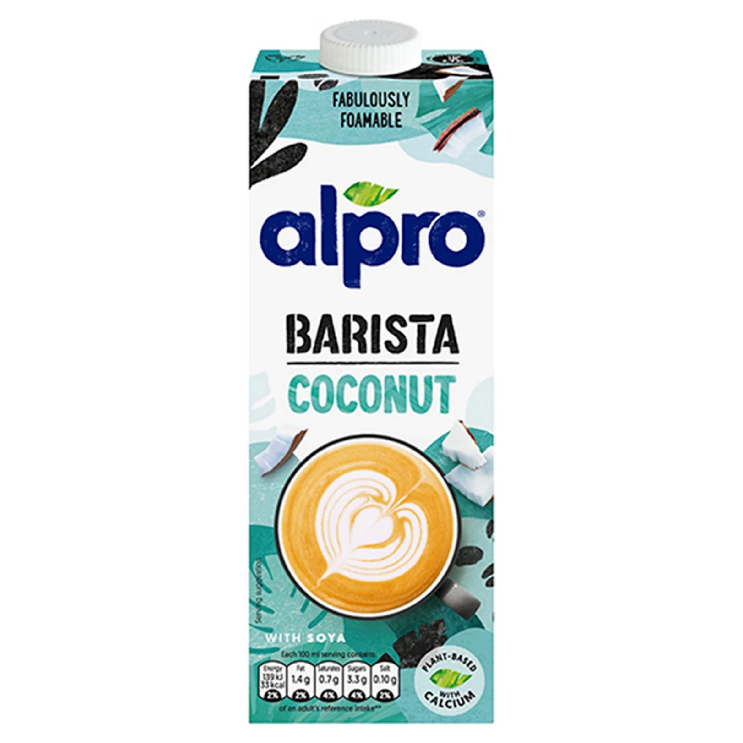 Alpro Barista Coconut Long Life Dairy Free Drink 1L