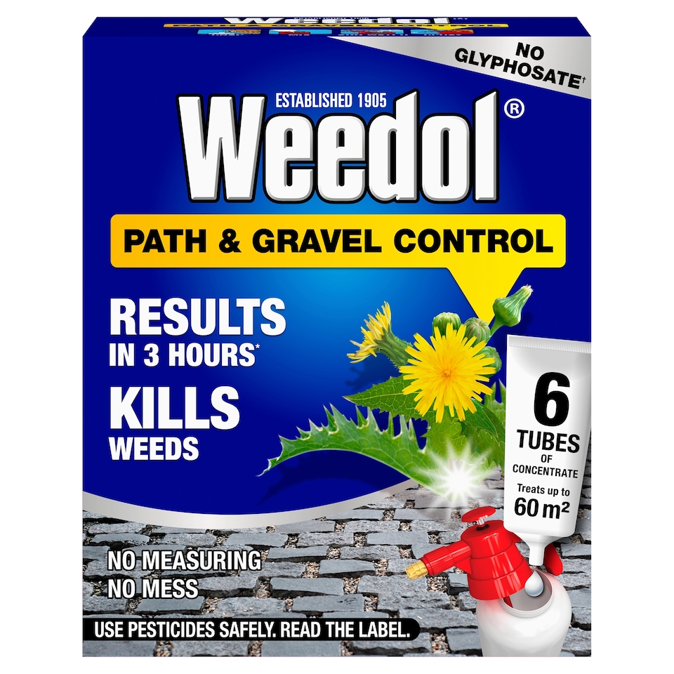 Weedol Path & Gravel Concentrate Tubes 6 X 23Ml