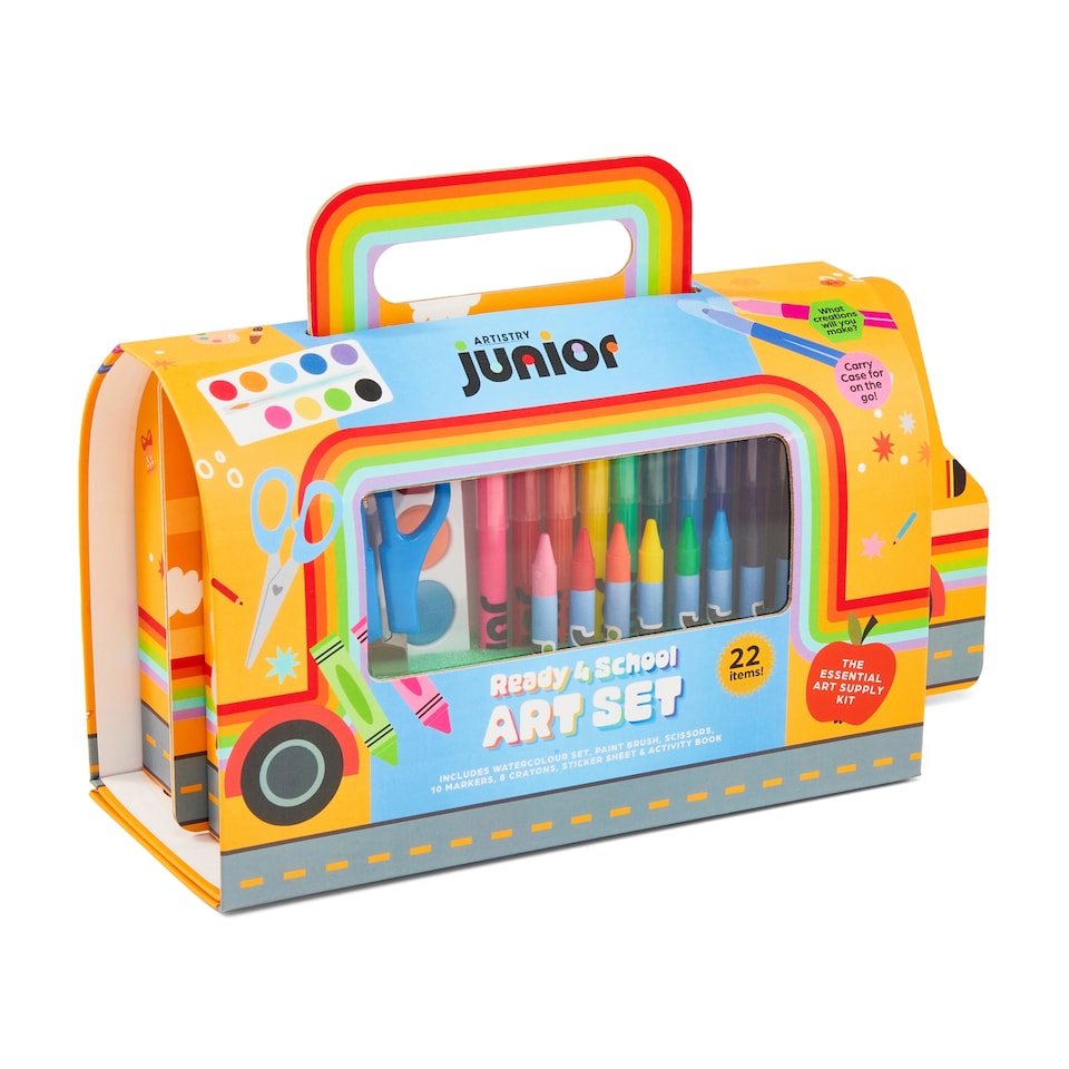 image 1 of Hunter Price Artistry Junior Ready 4 School Art Set