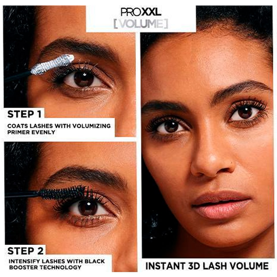 image 1 of L’Oreal Pro Xxl Volume Mascara Black 13.8Ml