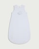 image 1 of F&F Baby Pure Cotton Striped 1.5 Tog Sleeping Bag in Grey