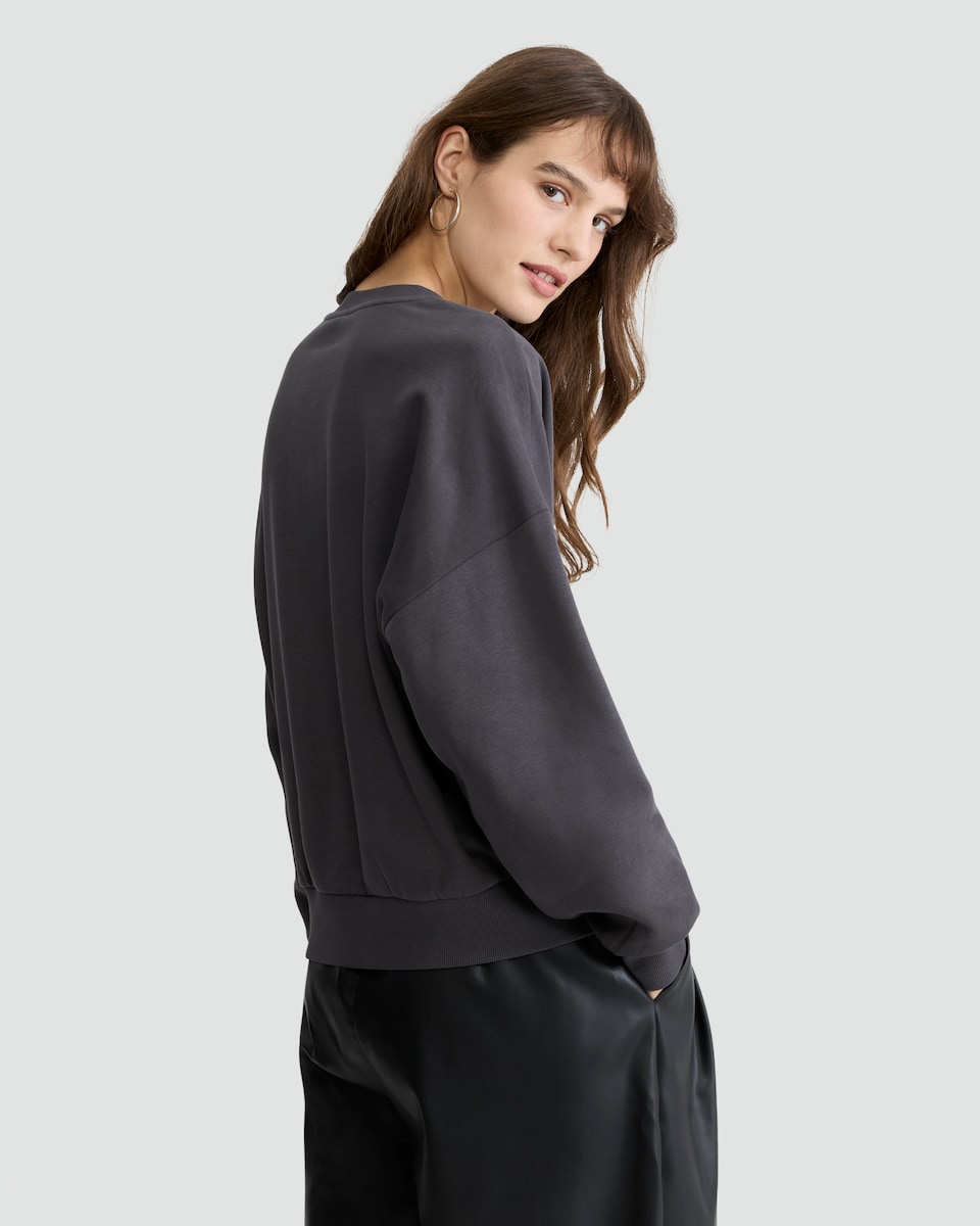 image 1 of Disney Minnie Mouse Halloween Print Cotton Rich Sweatshirt in Grey