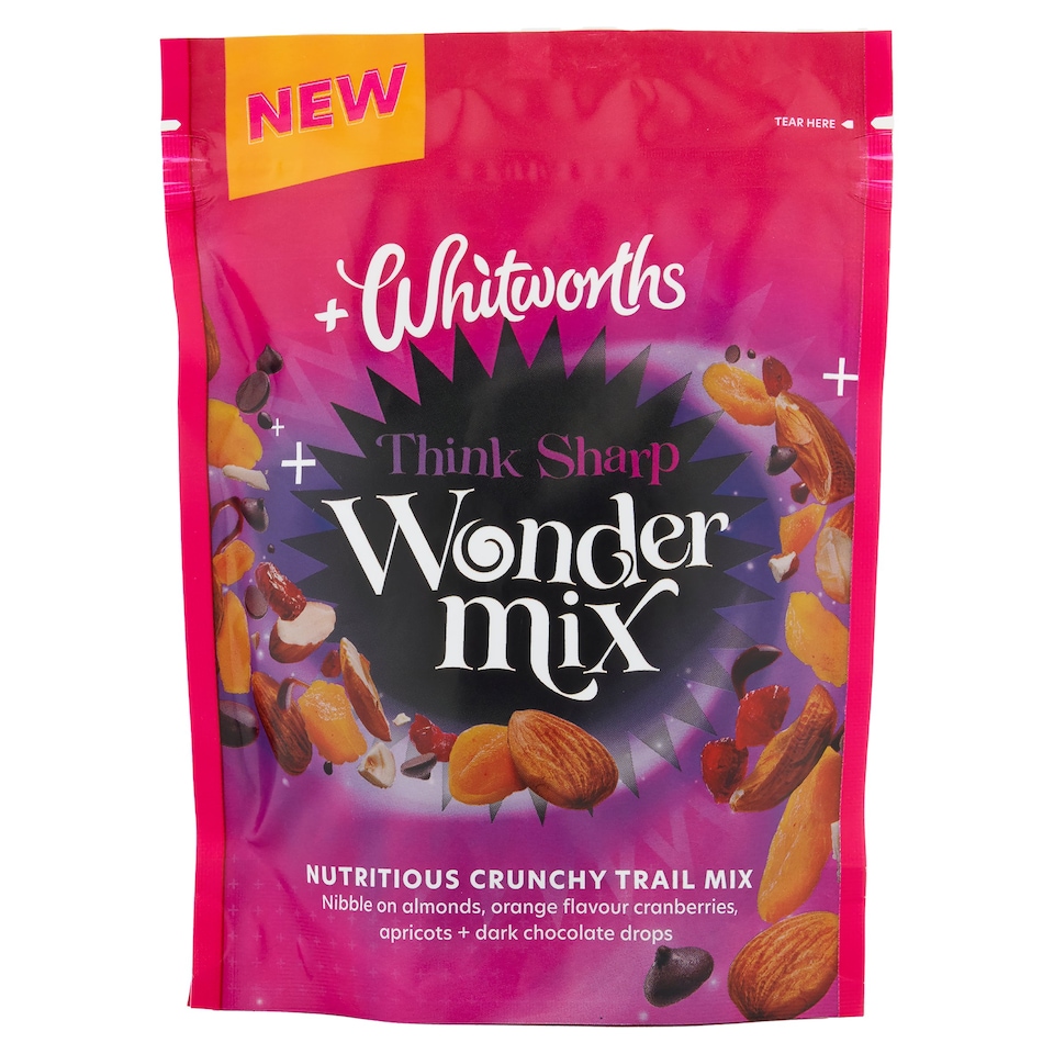 Whitworths Wondermix Think Sharp Trail Mix 200g