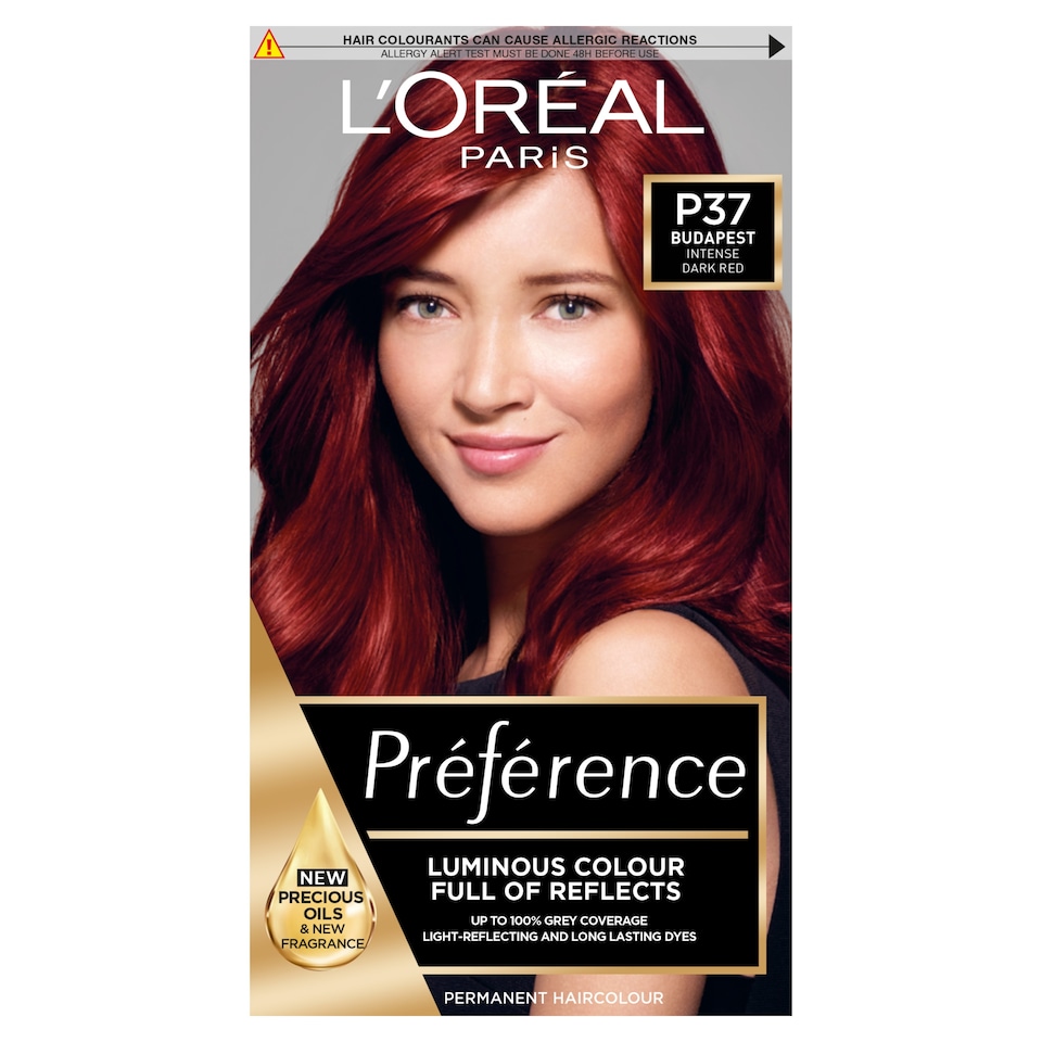 image 1 of L'Oreal Paris Preference 3.66 Dark Red Permanent Hair Dye