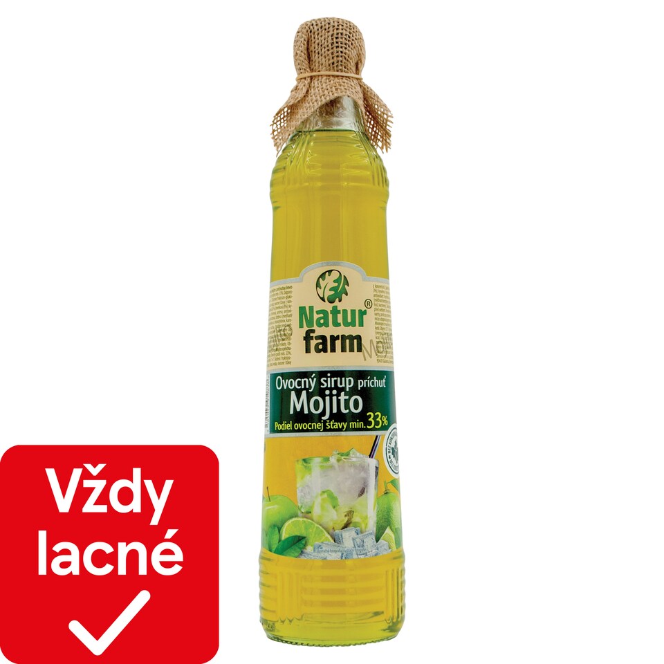 Natur Farm Ovocný sirup príchuť mojito 0,7 l