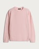 image 4 of F&F Seam Detail Long Sleeved Oversized Fit Jumper in Pink