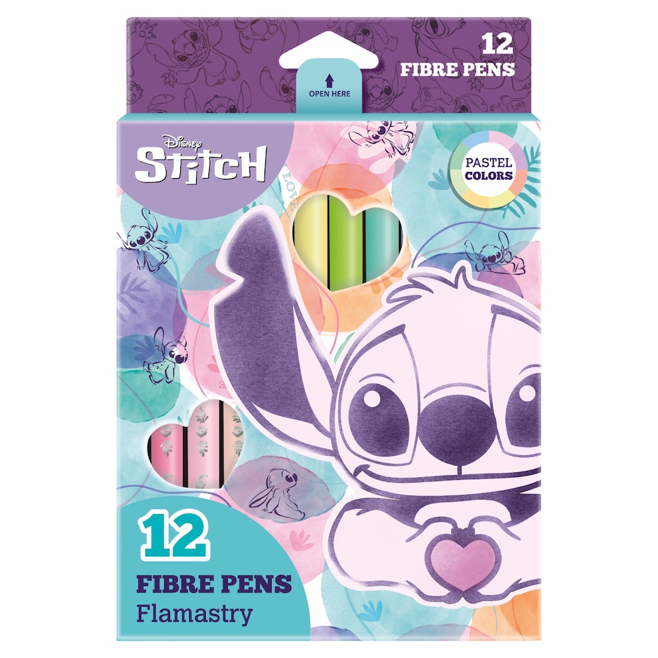 obrázok 1 z Disney Stitch pastelové fixky 12 ks