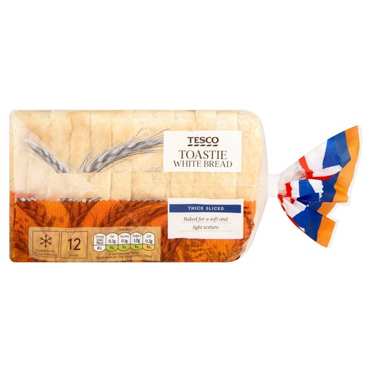 Tesco Toastie Bread 400G Tesco Groceries