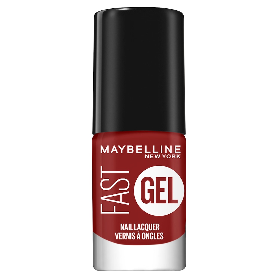 image 1 of Maybelline Fast Gel Nail Lacquer Rebel Red 6.7Ml