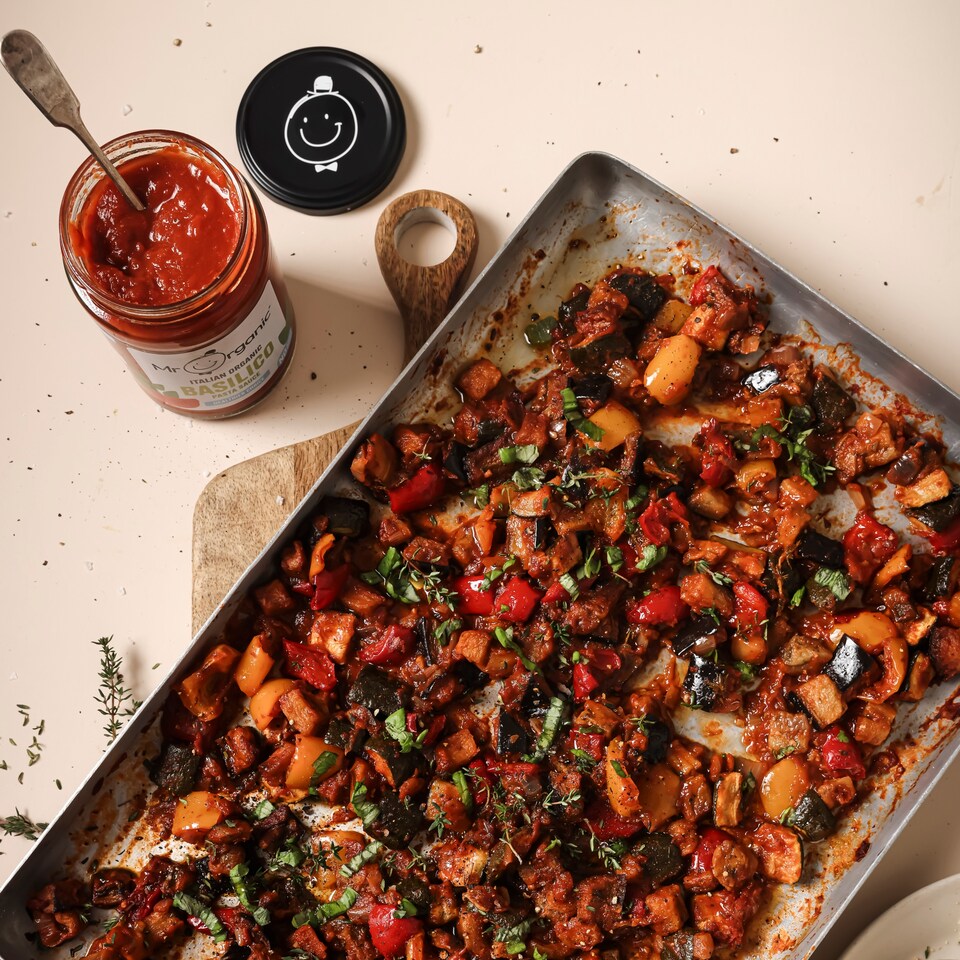 image 1 of Mr Organic Basilico Pasta Sauce 350g