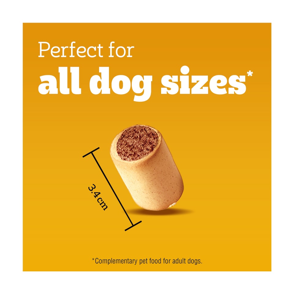 image 1 of Pedigree Markies Adult Dog Treats Marrowbone Biscuits 500g