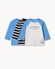 image 1 of F&F Baby 3-Pack Pure Cotton Tops in Multi White