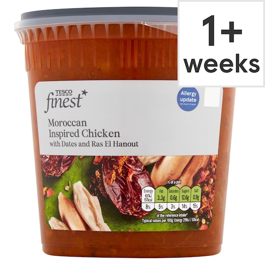 Tesco Finest Moroccan Chicken Soup 600G Tesco Groceries