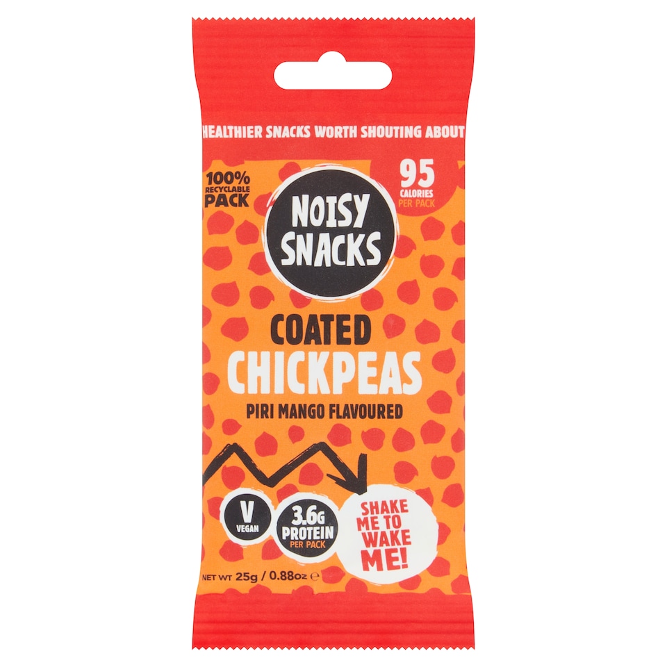 Noisy Snacks Coated Chickpeas Piri Mango 25G
