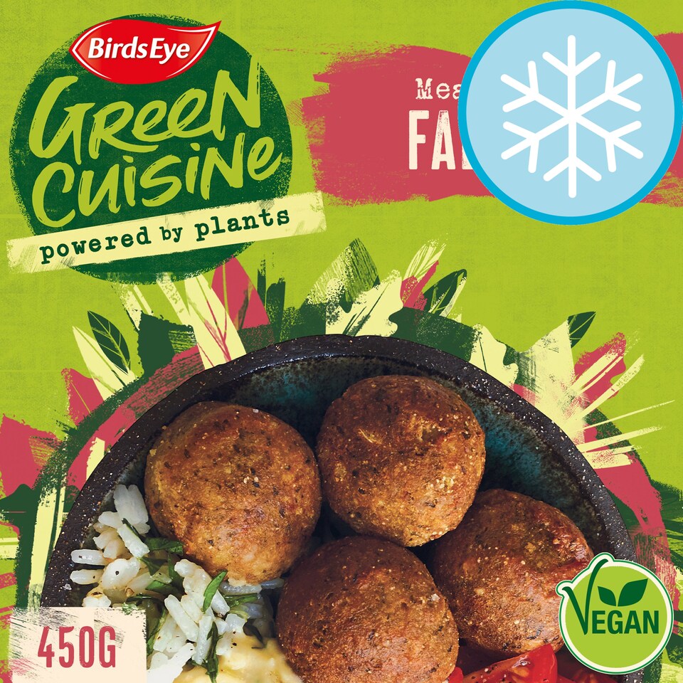 Birds Eye Green Cuisine Falafel 450G Tesco Groceries