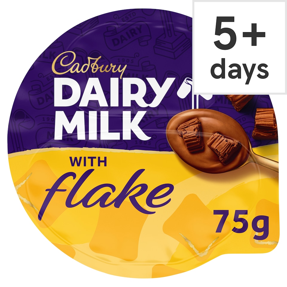 image 1 of Cadbury Flake Milk Chocolate Dessert 75G
