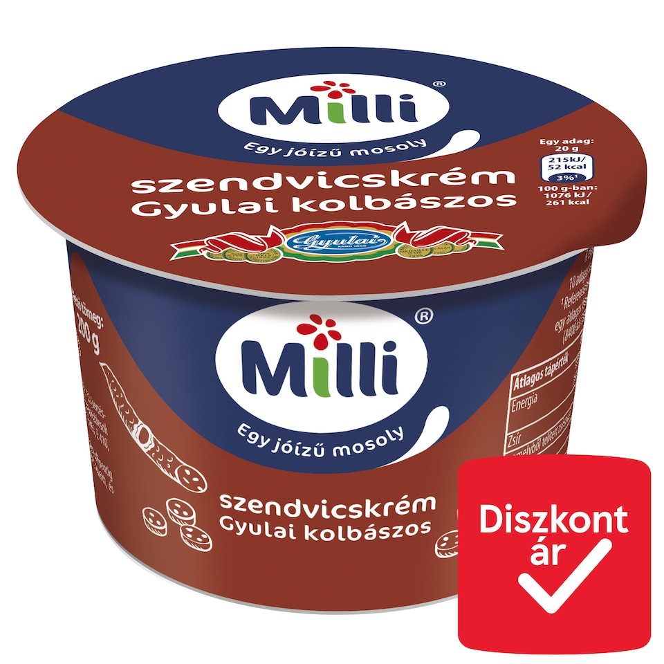 Milli Gyulai Sausage Sandwich Cream 200 g