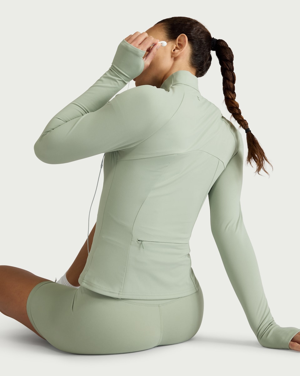 image 1 of F&F Active EVERYHOUR Zip Up Jacket in Teal