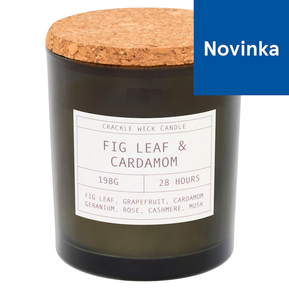 obrázok 1 z F&F Home Fig Leaf and Cardamom vonná sviečka 198 g