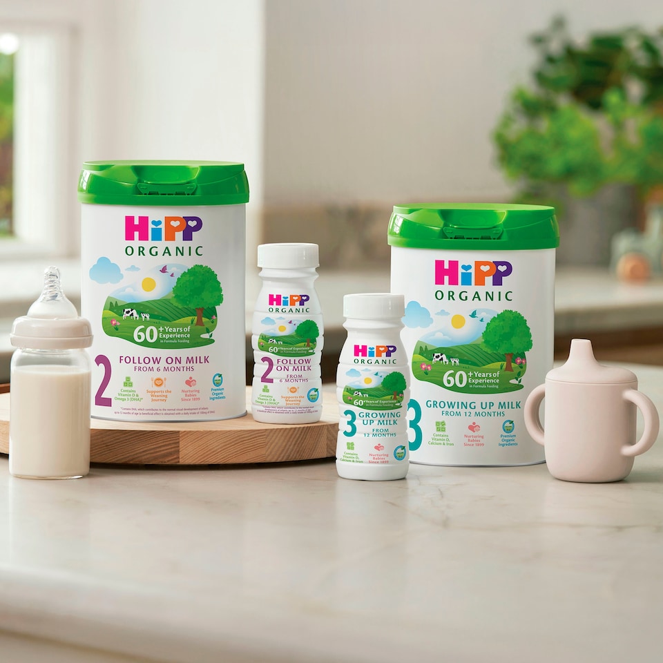 image 1 of HiPP Organic 2 Follow on Baby Milk Powder Formula, From 6 Months, 800g