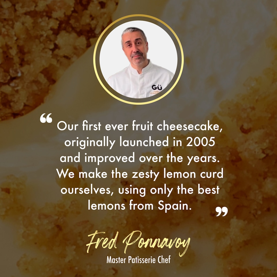 image 1 of Gu Spanish Lemon Cheesecake Dessert (2x85g)