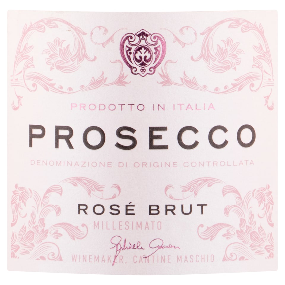 image 1 of Tesco Finest Prosecco Rose 75Cl