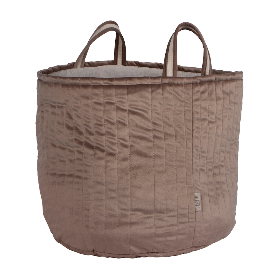 image 1 of Chapter B Kids Club Large Quilted Storage Basket