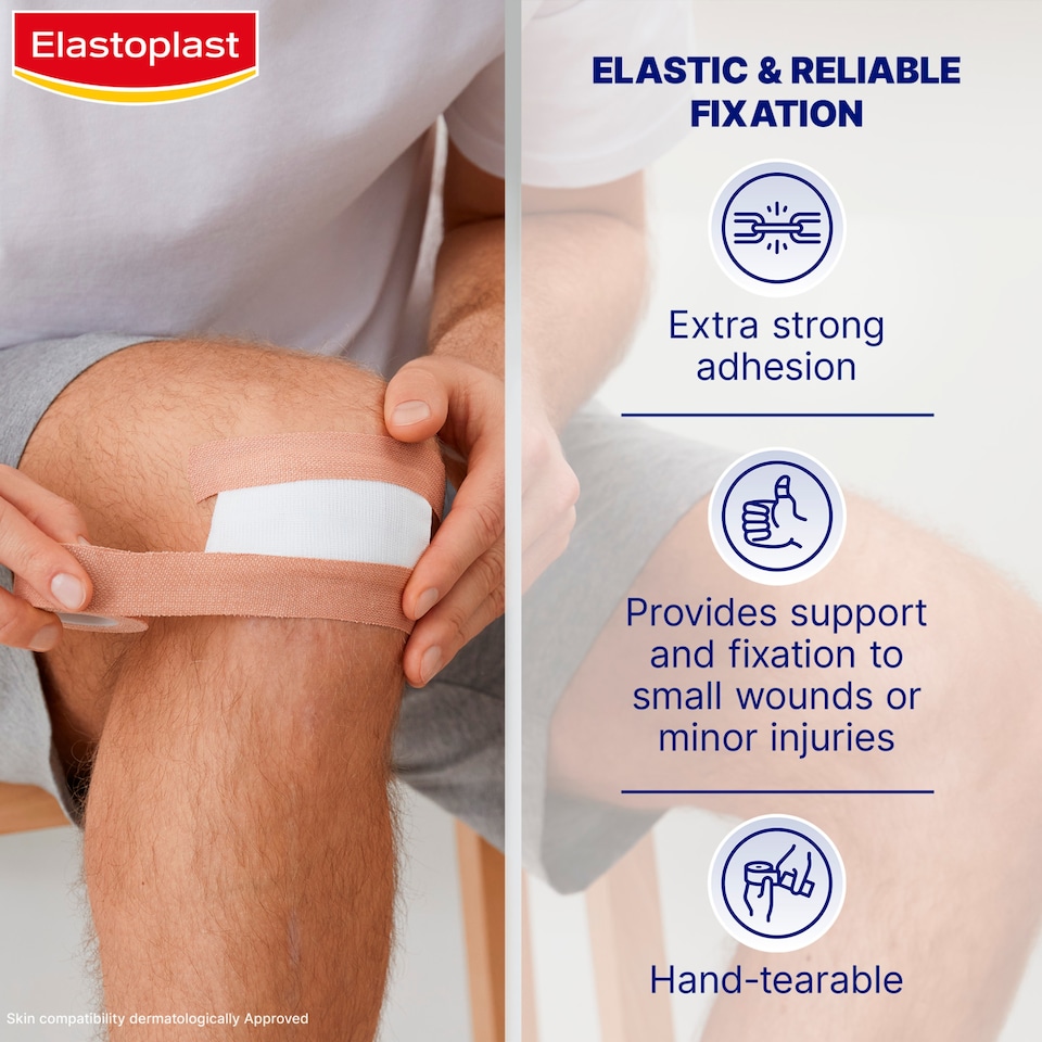 image 1 of Elastoplast Fabric Strapping 2.5Cm X 3M 1Pc