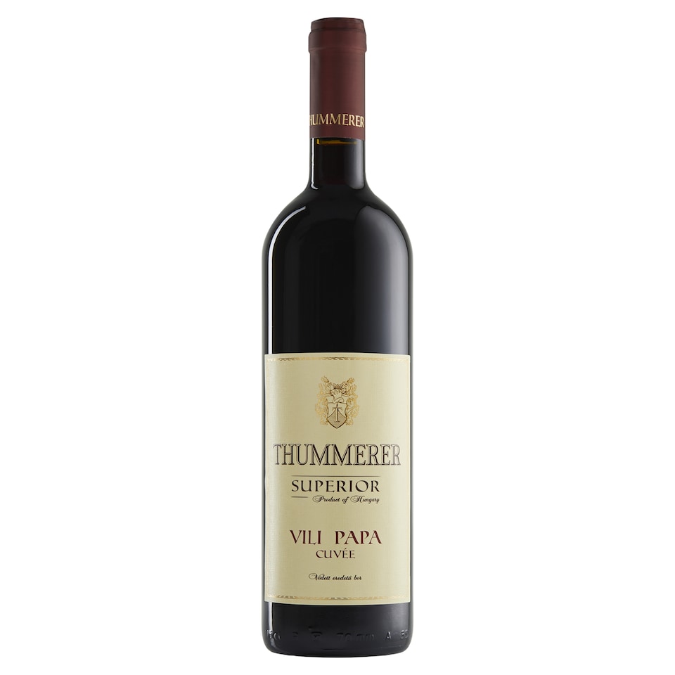 Thummerer Vili Papa Egri Cuvée Superior Dry Red Wine 15% 750 ml