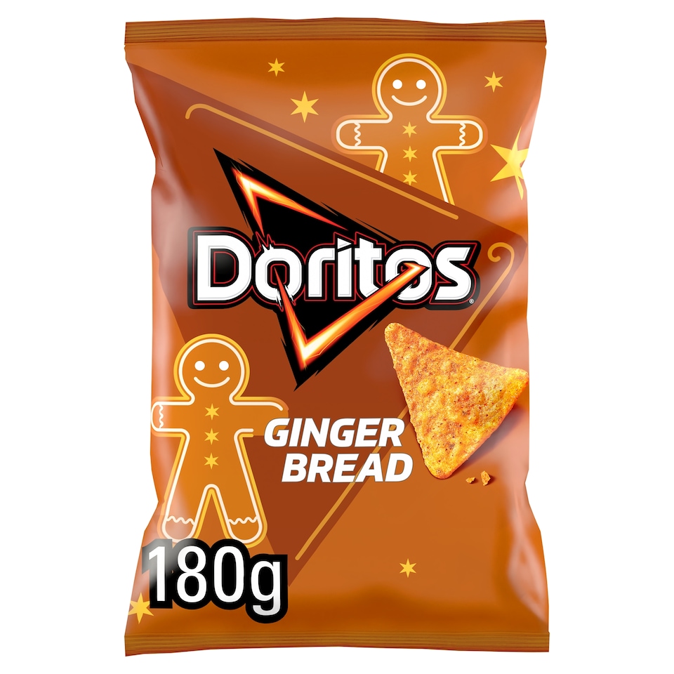 Doritos Gingerbread Flavour corn Chips 180g