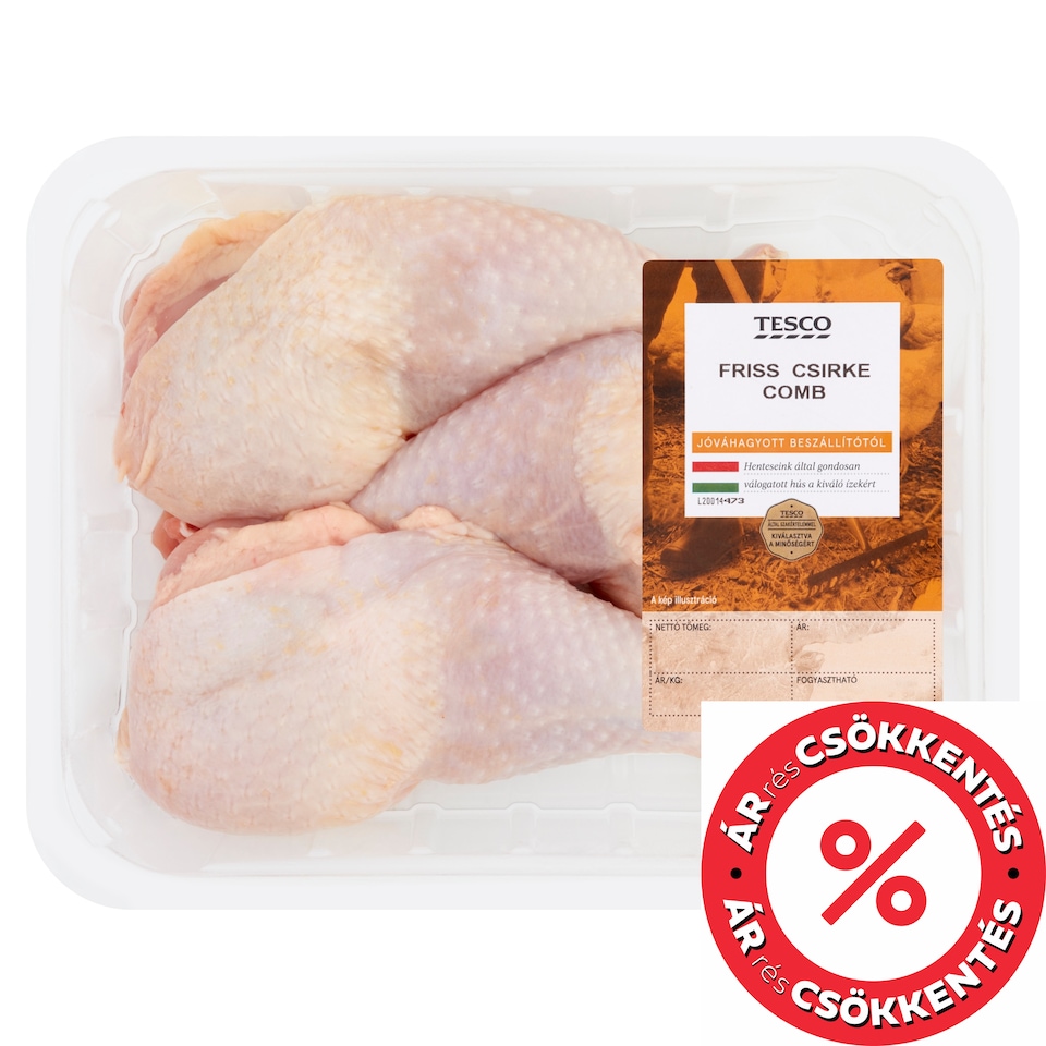 Tesco friss csirke comb 650 g