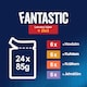 image 2 of Felix Fantastic Pouches for Cats Chicken, Beef, Rabbit, Lamb in Jelly 24 x 85 g