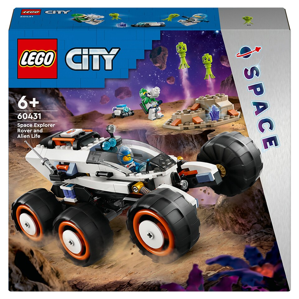 image 1 of LEGO City 60431 Space Explorer Rover And Alien Life
