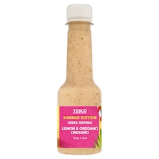 Tesco Lemon & Oregano Dressing 175ml