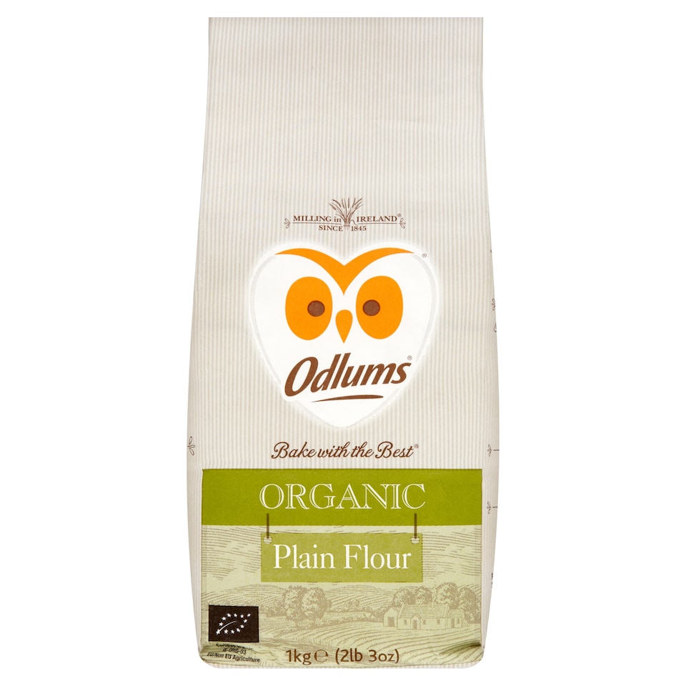 Odlums Plain Organic Flour 1Kg