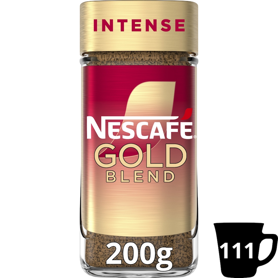 image 1 of Nescafe Gold Blend Intense Instant Coffee 200g