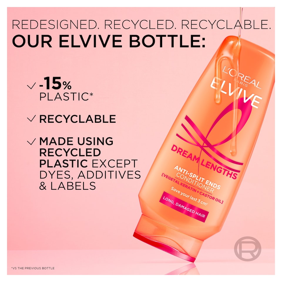 image 1 of L'Oreal Elvive Dream Lengths Anti-Split Ends Conditioner 200Ml