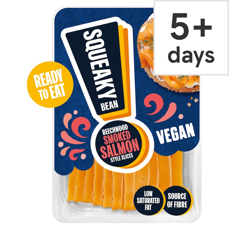 Squeaky Bean Beechwood Smoked Salmon Style Slices 80g