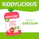 image 2 of Kiddylicious Strawberry Banana & Yogurt Pouch 100g
