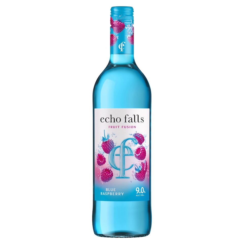 Echo Falls Blue Raspberry Fruit Fusion 75cl
