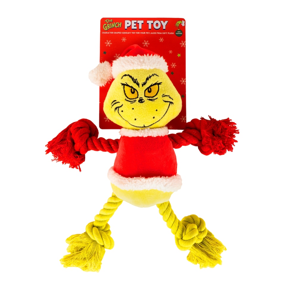 image 1 of The Grinch Rope Pet Toy