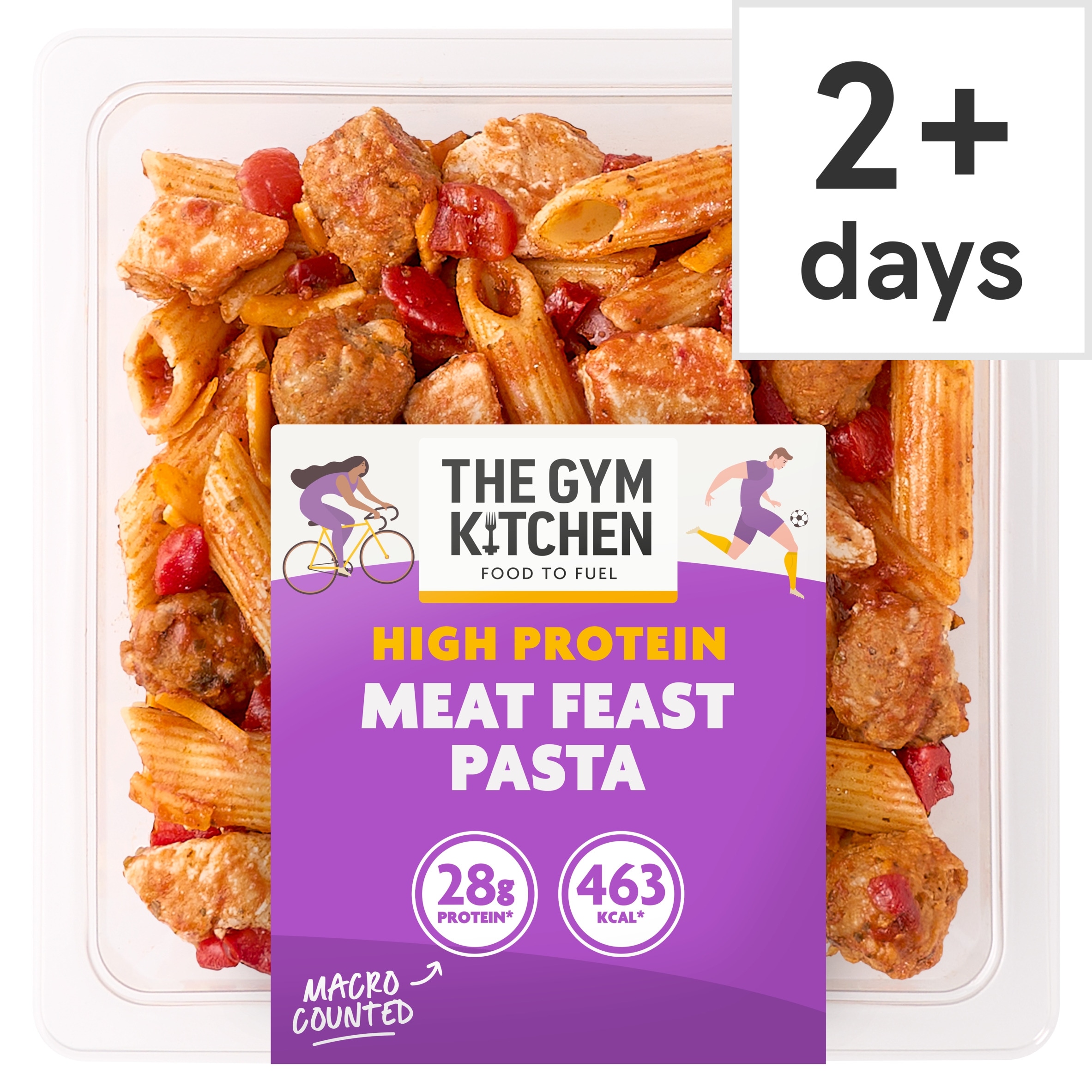 The Gym Kitchen Meat Feast Pasta 275g