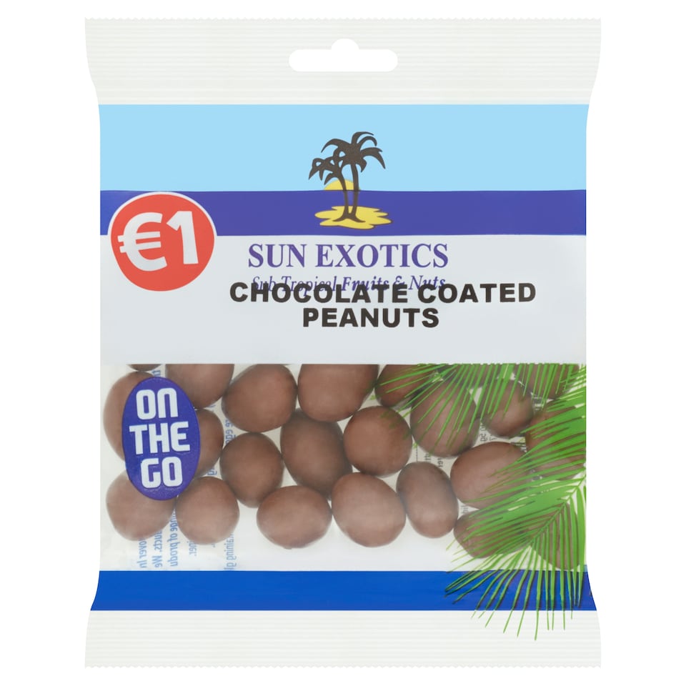 Sun Exotics Chocolate Coated Peanuts 60G